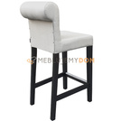 Bar stool NARROW PIK with buttons and roller 96 cm