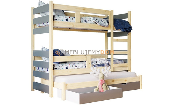 Bunk bed 3-person MOON