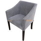 JUMPY NARROW armchair with thumbtacks and knocker 84 cm