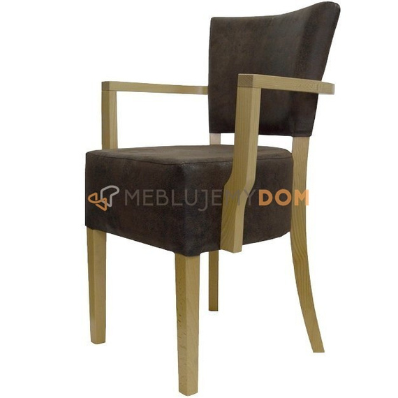 ALISA chair with wooden armrests 84 cm