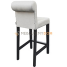 Bar stool NARROW PIK with buttons and roller 96 cm