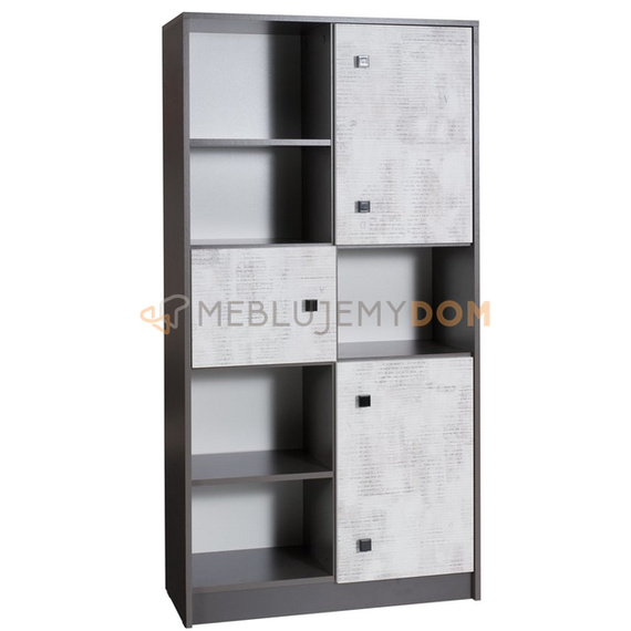 Wardrobe with shelfs FRANCO