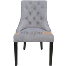 DAFFY PIK chair with piping and black knocker 98 cm