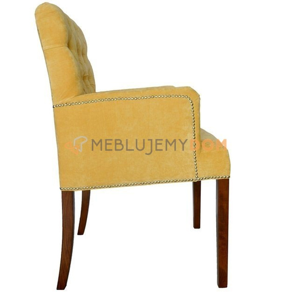 FRESCO armchair with thumbtacks 94 cm