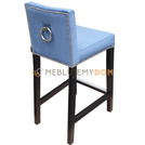 Bar stool NARROW with thumbtacks and knocker 91 cm