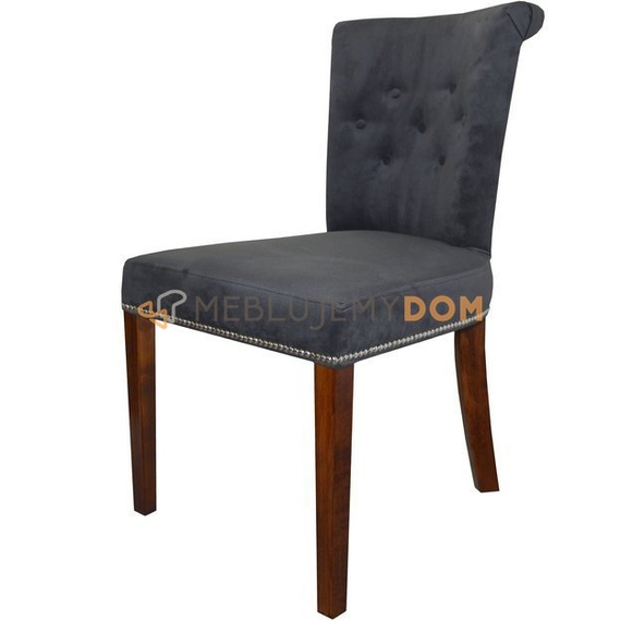 MICHELLE chair with thumbtacks and knocker 87 cm