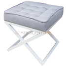 Pouf FELIX 9-PIK Square with piping 45 x 45 cm