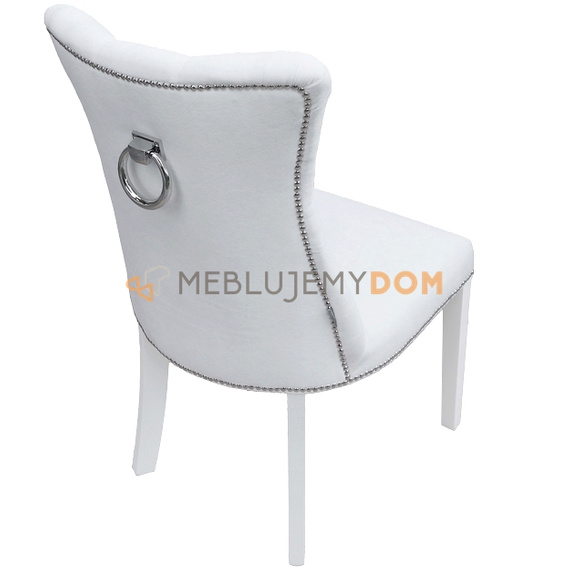AMELIA chair with thumbtacks and knocker 98 cm