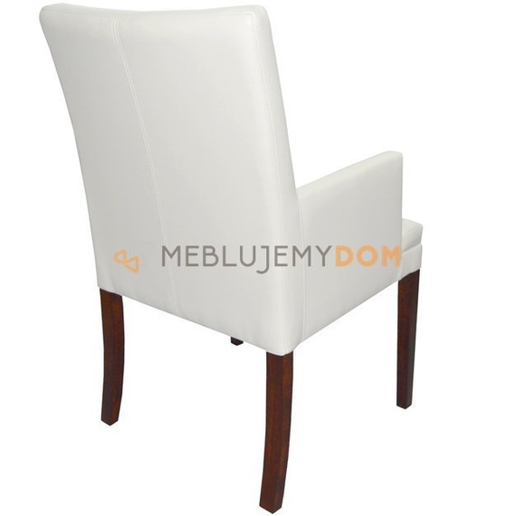 EDGAR NARROW PIK armchair with vertical stitching 98 cm