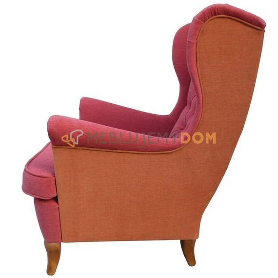 USZAK CHESTERFIELD Multicolour armchair
