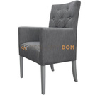 SIMPLE PIK armchair with buttons 98 cm