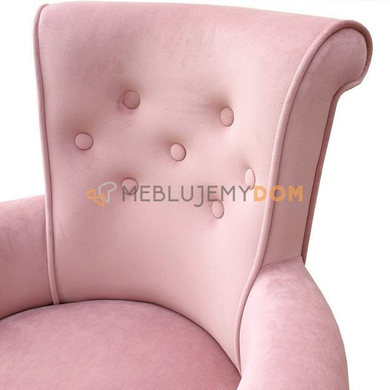 MICHELLE armchair with thumbtacks 87 cm