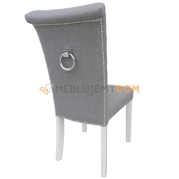 DOLORES chair with thumbtacks and knocker 102 cm