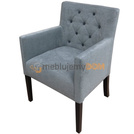 SIMPLE PIK armchair Multicolour with buttons 84 cm