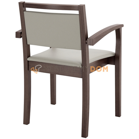 Stacking chair DANILO with armrests 82 cm