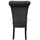 Chair VERCELLI with roller and crystals 100 cm