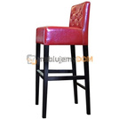 Bar stool SIMPLE PIK with buttons 113 cm