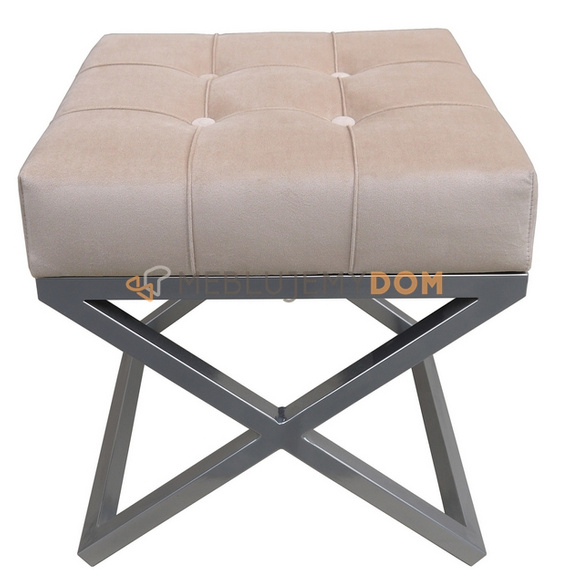 Pouf FELIX 4-PIK Square with buttons 45 x 45 cm