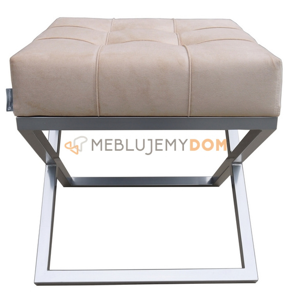 Pouf FELIX 4-PIK Square with buttons 45 x 45 cm