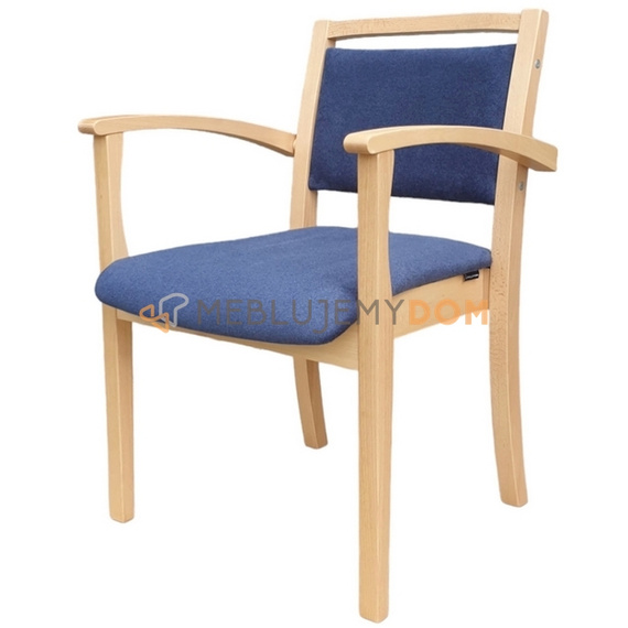 Stacking chair DANILO with armrests 82 cm