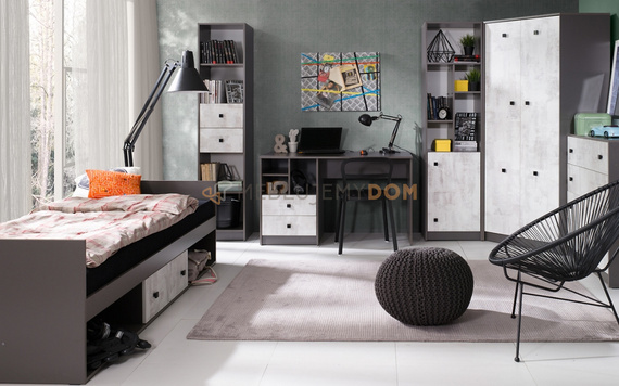 Bedroom FRANCO with mattress