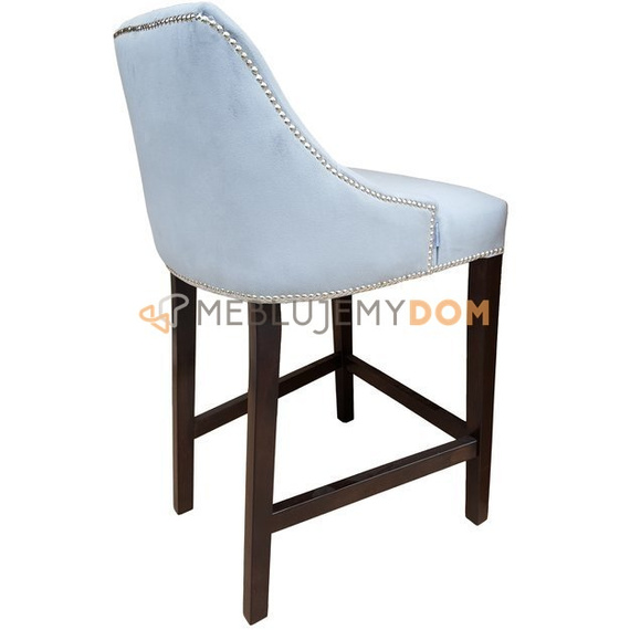 Bar stool DAFFY PIK with thumbtacks 100 cm