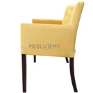 Upholstered bench VICKY PIK with buttons 84 cm