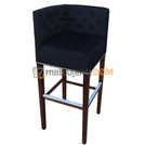 Bar stool CORNER SIMPLE PIK with thumbtacks 113 cm