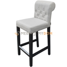 Bar stool NARROW PIK with buttons and roller 96 cm