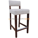 Bar stool LUGO with stitching 93 cm