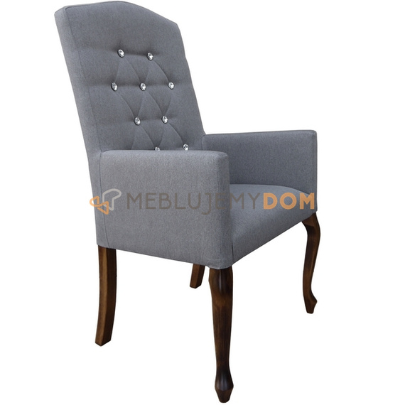 LUDWIK PIK armchair with crystals 110 cm