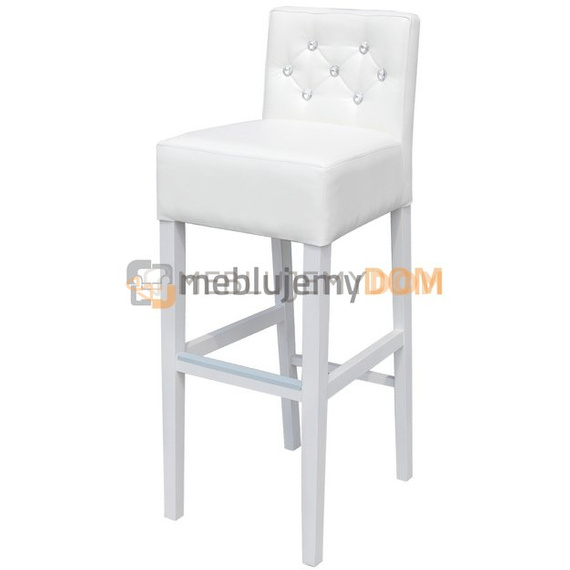 Bar stool SIMPLE PIK with crystals 113 cm