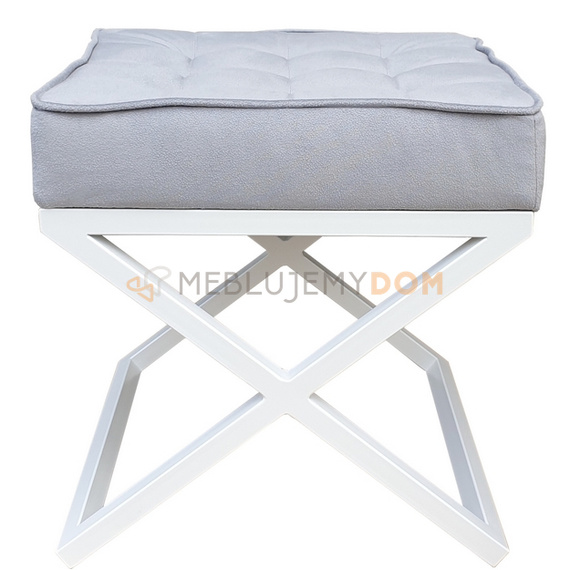 Pouf FELIX 9-PIK Square with piping 45 x 45 cm