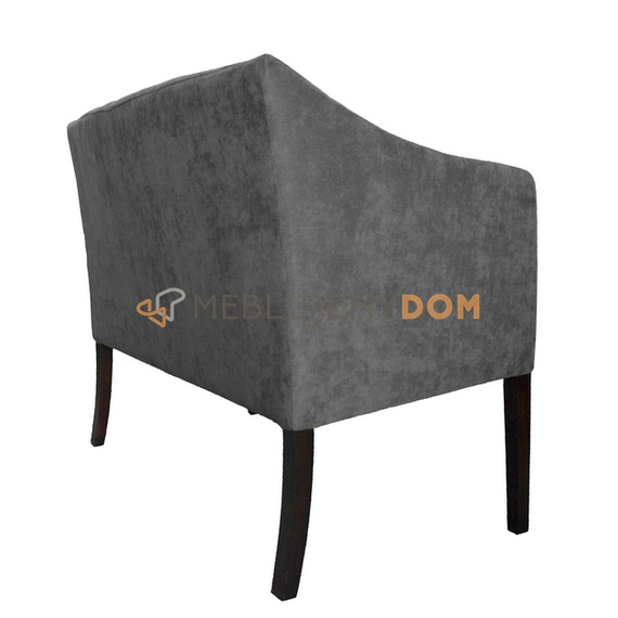 Upholstered bench JUMPY SIMPLE with horizontal stitching 84 cm