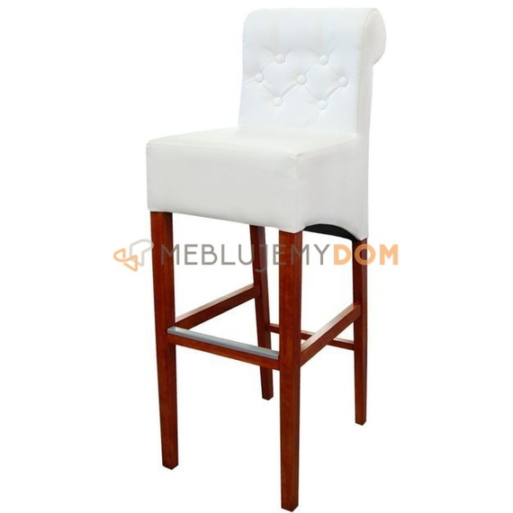 Bar stool OBLIQUE PIK with buttons and roller 116 cm