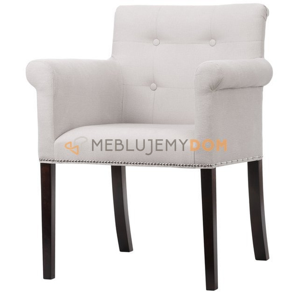 Armchair LAURENCE with thumbtacks 86 cm