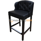 Bar stool USZAK PIK with buttons 107 cm