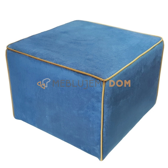 Pouf VECTRA with piping 60 x 60 cm