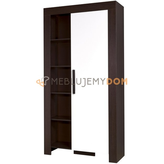 Wardrobe with shelf OMAR