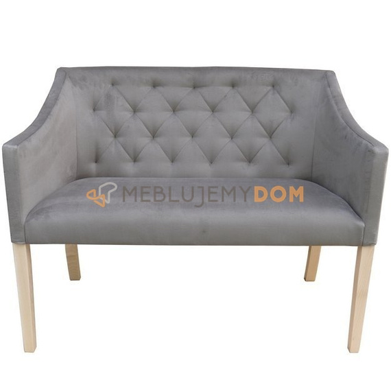Upholstered bench JUMPY NARROW PIK 84 cm