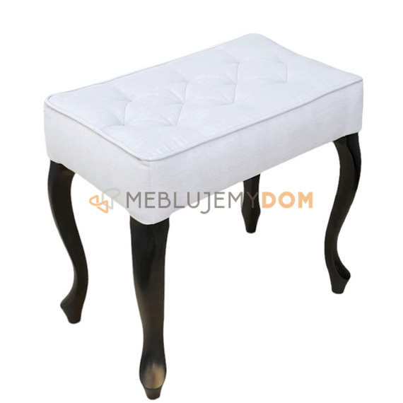 Pouf LUDWIK PIK with piping 50 x 30 cm