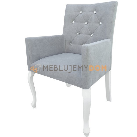 LUDWIK PIK armchair with crystals 98 cm