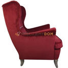 USZAK PIK armchair with thumbtacks and crystals