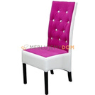 OBLIQUE PIK chair Multicolour with crystals 107 cm
