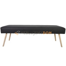 Pouf JUDITH with stitching 110 x 45 cm