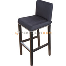 Bar stool NARROW with thumbtacks and knocker 103 cm