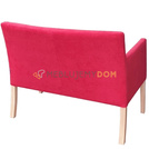 Upholstered bench HOLLY PIK Square 84 cm