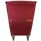 USZAK PIK armchair with thumbtacks and crystals