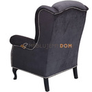 USZAK VELVET armchair with thumbtacks