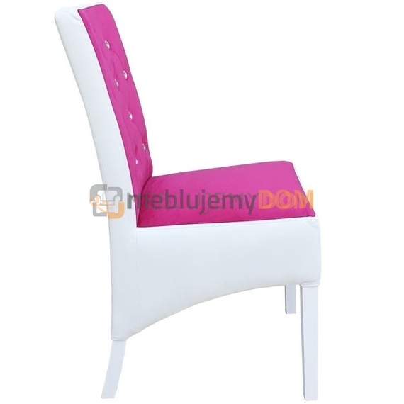 OBLIQUE PIK chair Multicolour with crystals 98 cm